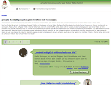 Tablet Screenshot of hostessentreffen.com